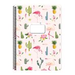 Keskin Color A4 Kareli Defter Pets - Flamingo