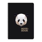 Keskin Color A4 Kareli Jungle Panda Defter