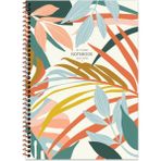 Keskin Color A4 Kareli La Plume Flowers Tropik Defter