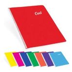 Keskin Color A5 72 Yaprak Kareli PP Kapak Spiralli Pastel Show Defter