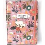 Keskin Color A5 Garden Flowers Çizgili Sert Kapak Lila Defter
