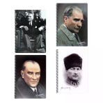 Keskin Color A6 Bloknot Spiralli Ata Plastik Kapak Çizgili 80 Yaprak 140309-99 (36 Lı Paket)