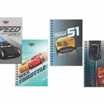 Keskin Color A6 Bloknot Spiralli Metalize Çizgili 80 Yaprak Cars 140400-33 (36 Lı Paket)