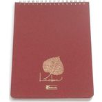 Keskin Color A6 Çizgili Linden Bloknot-Kırmızı