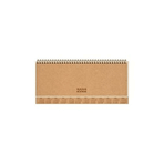 Keskin Color AJ-82 12x33,5 Spiralli Haftalık Kraft Masa Ajandası
