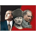 Keskin Color Atatürk 35x50 cm 25 Yaprak Resim Defteri