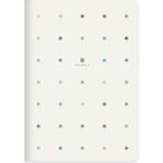 Keskin Color B. Journal 16 x 21.5 80 Yaprak Noktalı Beyaz Defter