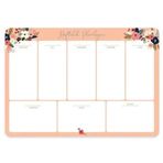 Keskin Color Blok Pudra 17x24 Haftalık Planner
