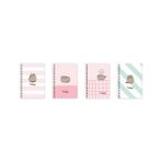 keskin color bloknot not defteri spiralli pusheen a6 80 yaprak çizgili 140400-10 (36 lı paket) - Karışık