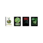 keskin color bloknot not defteri spiralli rick and morty a6 80 yaprak çizgili 140400-11 (36 lı paket) - Karışık