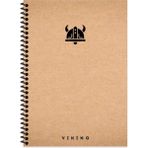 Keskin Color Çizgili La Plume Viking - Başlık 20X28 100 Yaprak - Kraft Defter