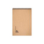 Keskin Color Çizgili Sert Kapak The Notebook Kraft A5 Bloknot 100 Yaprak Defter