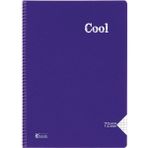 Keskin Color Cool A4 Spiralli Defter 72 Yaprak Kareli Farklı Renk Seçenekleriyle