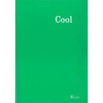 Keskin Color Cool Dikişli Yeşil Plastik Kapak 100 Yaprak A4 Çizgili Defter
