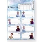 Keskin Color Frozen Ders Programlı 3'lü Etiket