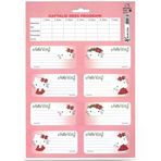Keskin Color Hello Kitty Okul Etiketi 3 Sayfa 24 Etiket - 2 Paket