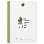 Keskin Color Hisli Şeyler 14x20 Çizgili Defter Beni Seven De Dikenime Katlansın Yeşil