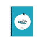 Keskin Color Hisli Şeyler 18,5X25 80 Yaprak Çizgili Spiralli Karton Kapak Hafif Kağıt Stickerli Defter- Küreğinin Götürdüğü