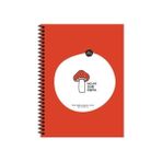 Keskin Color Hisli Şeyler 18,5X25 80 Yaprak Kareli Spiralli Karton Kapak Hafif Kağıt Stickerli Defter- Zehir Gibiyim