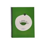 KESKİN COLOR Hisli Şeyler Defter 18,5*25 80 Yp. Spiralli Ince Karton Kapak Hafif Kağıt Stickerli
