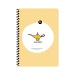 keskin color hisli şeyler stickerli not defteri hallederiz 16,5x22,5 cm 80 yaprak kareli 500536-99 - Karışık