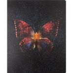 Keskin Color Kareli Bind-Note Butterfly Kırmızı 13 x 16.5 cm Defter