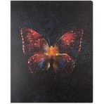 Keskin Color Kareli Bind Note Butterfly Kırmızı 20x25 cm Defter