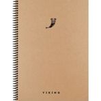 Keskin Color Kareli La Plume Viking Borazan 17 x 24 cm - Renkli Defter