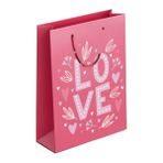 keskin color karton hediye çantası d1 love 150x190x80mm 170013-99 (12 li paket) - Yok