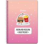 Keskin Color Keskin 16*23 Spiralli Sert Karton Kapak Arkadaşlık Defteri - No:04 - 1 Adet - --