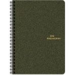 Keskin Color Keskin 17X24 Sert Kapak Ayraçlı Spiralli Premier Ofc4 Defter - Yeşil