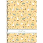 Keskin Color Keskin A4 Kareli Karton Kapak Doğa Spiralli Defter - Sarı - 1 Adet - --