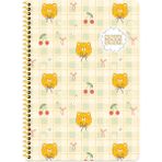 Keskin Color Keskin A4 Kareli Karton Kapak Kawaii Defter - Ayıcık - 1 Adet - --