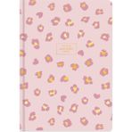 Keskin Color Keskin Pembe Leopar Ciltli Akademik Ajanda 17x24 cm 2025-2026 Yıllık Planlama