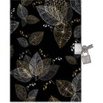keskin color kilitli günlük hatıra defteri 14x20 cm 80 yaprak black 310141-99 (karışık renk 1 adet) - Yok