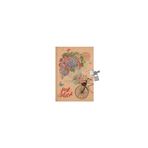 Keskin Color Kilitli Hatıra Defteri Kraft 14X20Cm 80 Yaprak 310261-99 (Karışık Renk 1 Adet)