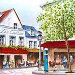 Keskin Color Köşedeki Kafe 1000'li Puzzle