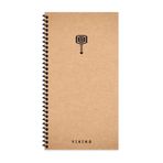 Keskin Color La Plume Viking Spiralli Çekiç Sert Kapak 80 Yaprak 10x19 cm Çizgisiz Defter