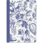 Keskin Color Limited Edition B5 40 Yp. Terzi Dikiş Not Defteri - 2'li Blue Chinoiserie - 1 Adet - 0- Koyu Mavi