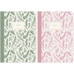Keskin Color Limited Edition B5 40 Yp. Terzi Dikiş Not Defteri - 2'li Green/pink Botanical - 1 Adet - --