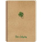 Keskin Color Lucky A5 80 Yaprak Noktalı Spiralli Kraft Kapak Ivory Kağıt Defter