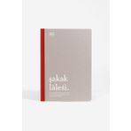 Keskin Color Lugat365 x Karatis 13 * 19 64 Yp.Çizgili Defter-Şakak Lalesi