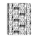 Keskin Color Marvel Seri 20x28 cm Çizgisiz Telli 80 Yaprak Karton Kapak Defter