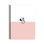 Keskin Color Minnie Mouse Spiralli Get It Minnie Karton Kapak 80 Yaprak 16,5x22,5 Çizgili Defter