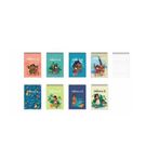 Keskin Color Moana A7 Mini Boy 42 Yaprak Çizgili Spiralli Bloknot Not Defteri (48 Li Paket)