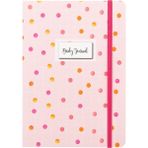 Keskin Color Not Defteri Lastikli Ciltli Daily Journal 14X20Cm 80 Yaprak Kareli 383922-99 - Renkli