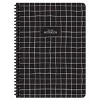 Keskin Color Plastik Kapak College 16.5x22.5 cm 80 Yaprak Kareli 6'lı Spiralli Defter