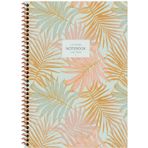 Keskin Color Plume Leaves A4 80 Yp Kareli Defter