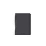 Keskin Color Premier Neo Spiralli 17x24 cm Çizgili 100 Yaprak Sert Kapak Gri Defter