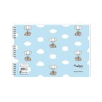 Keskin Color Pusheen 25*35 15 Yp. Spiralli Resim Defteri